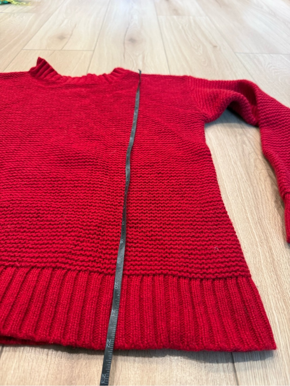 Pendleton Vibrant Red Crewneck Knit Sweater - Picture 6 of 7